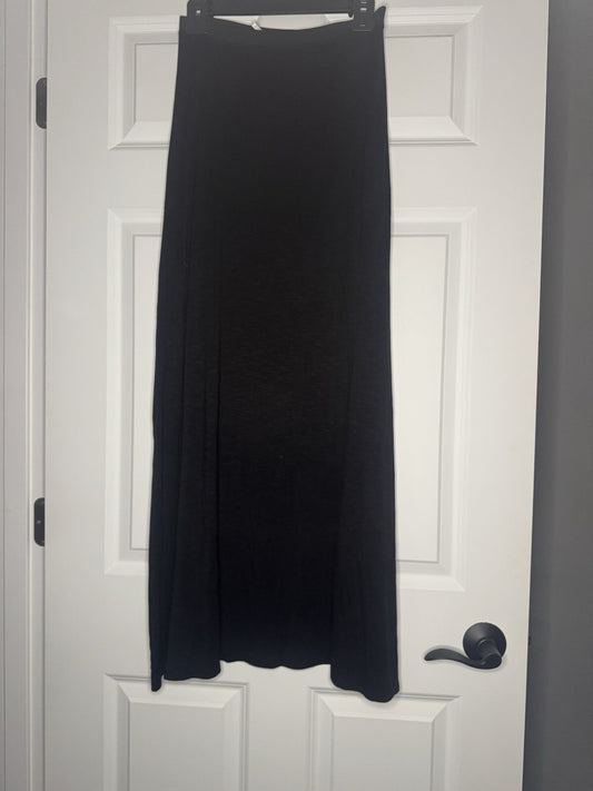 Free People XS Long Maxi Skirt Black 