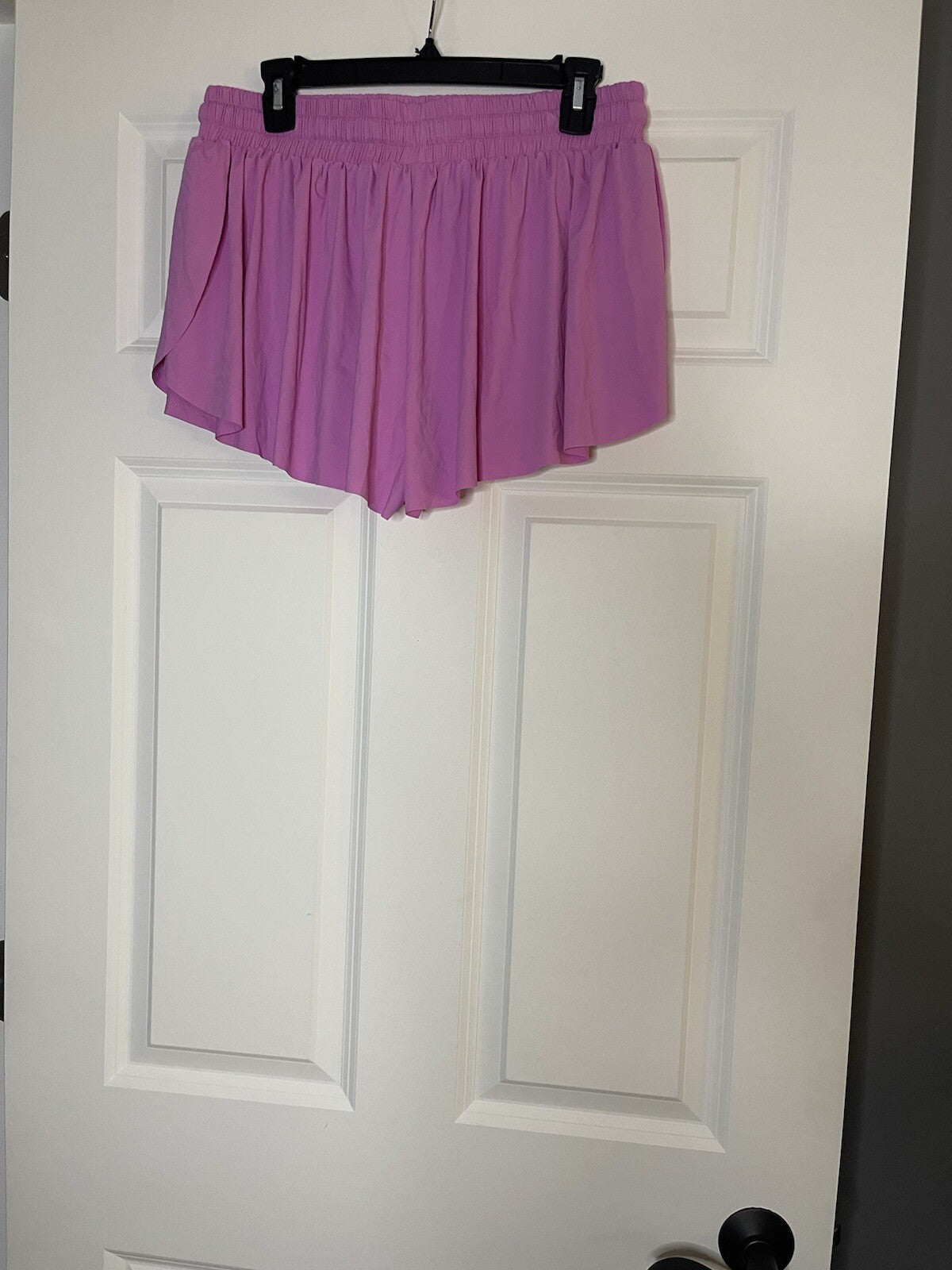 Luogongzi 2 In 1 Flowy Running Shorts Pink 2xl Brand New 