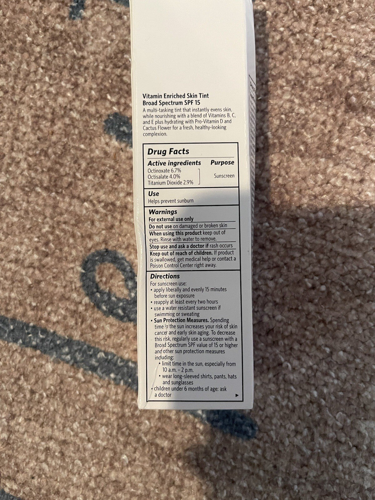 Bobbi Brown Enriched Skin Tint Golden 1 New In Box