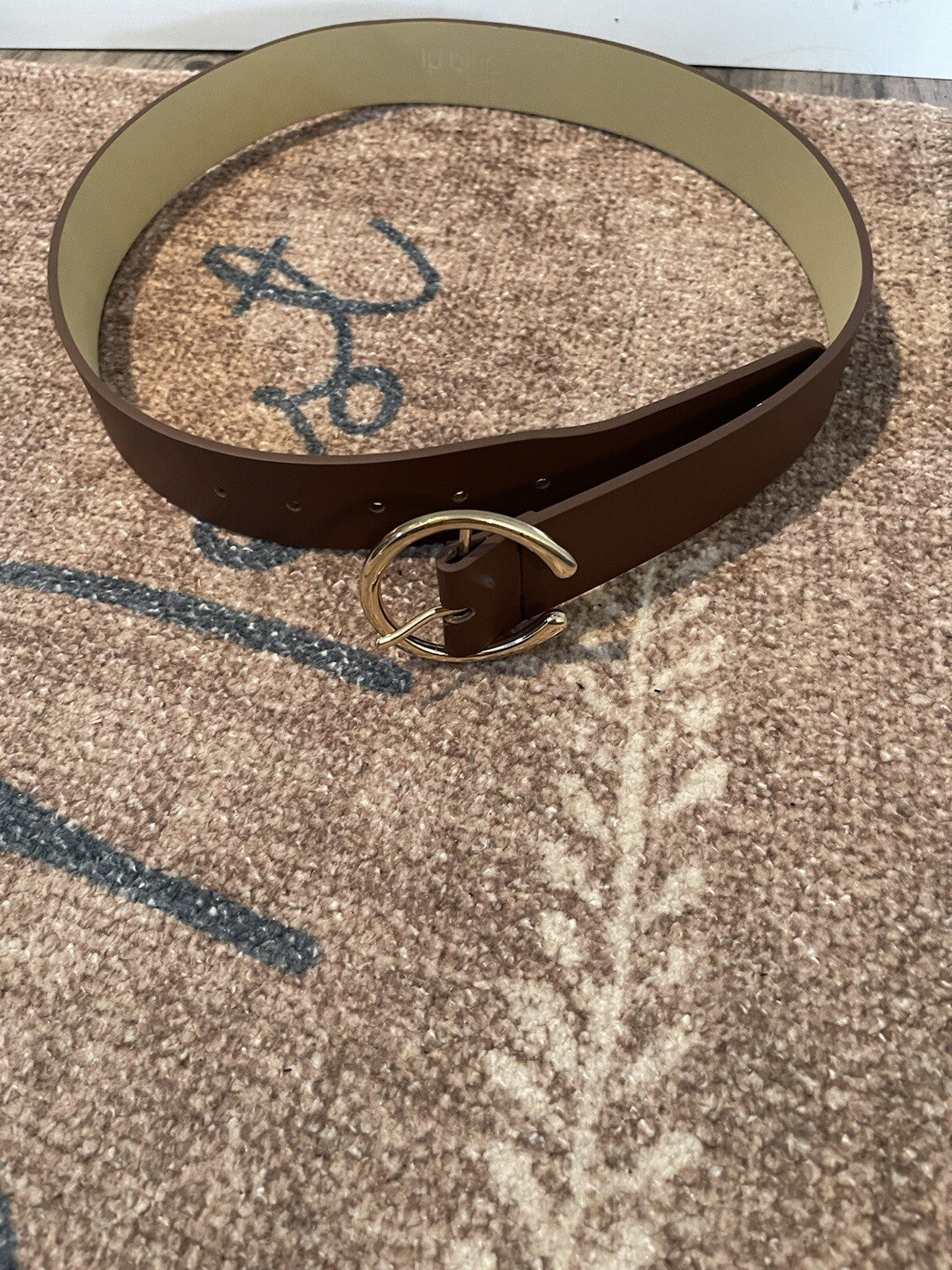 Lp blue belt brown medium