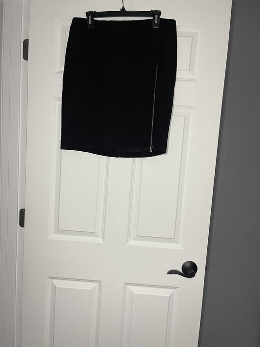Banana Republic Skirt Size 12 Black Nwt
