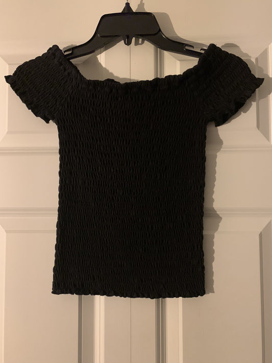 Crave Fame Cinch Crop Top Size Small