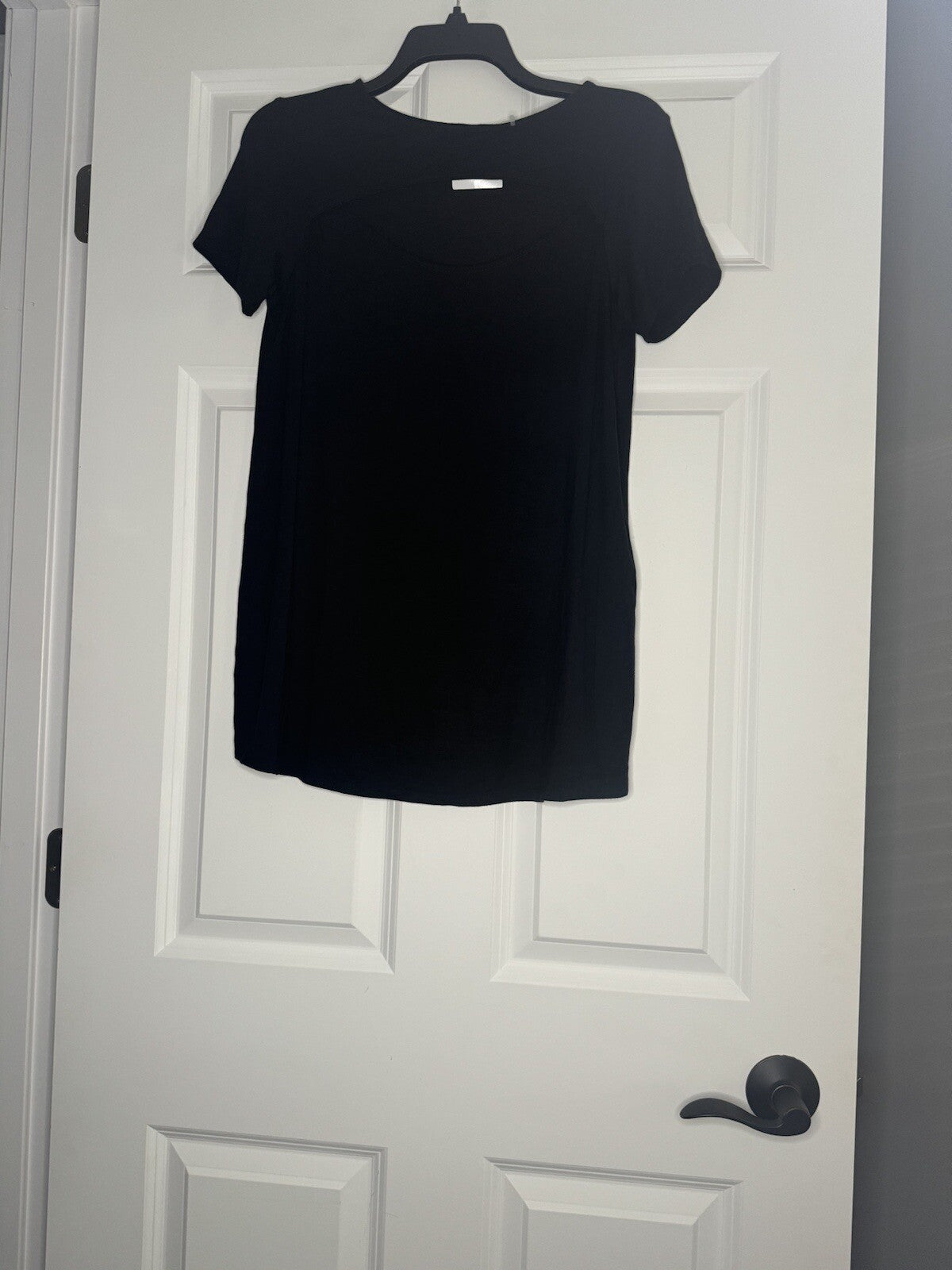 Cy Fashion Callie Cut Out Top Small Black Nwt 