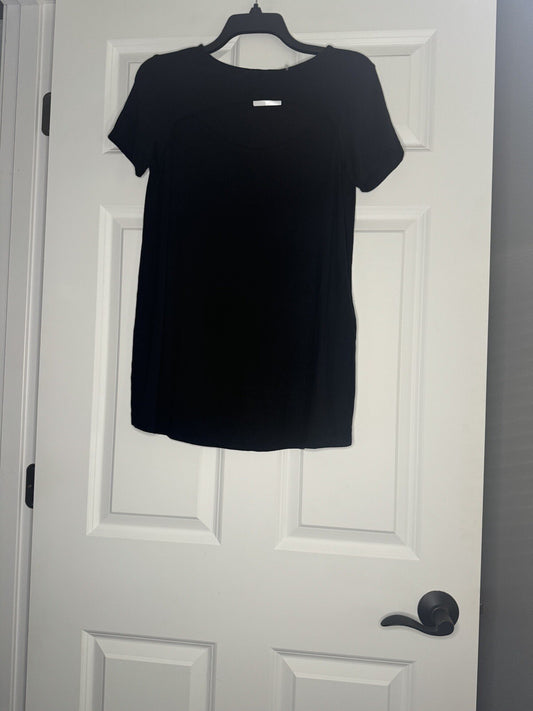 Cy Fashion Callie Cut Out Top Small Black Nwt 