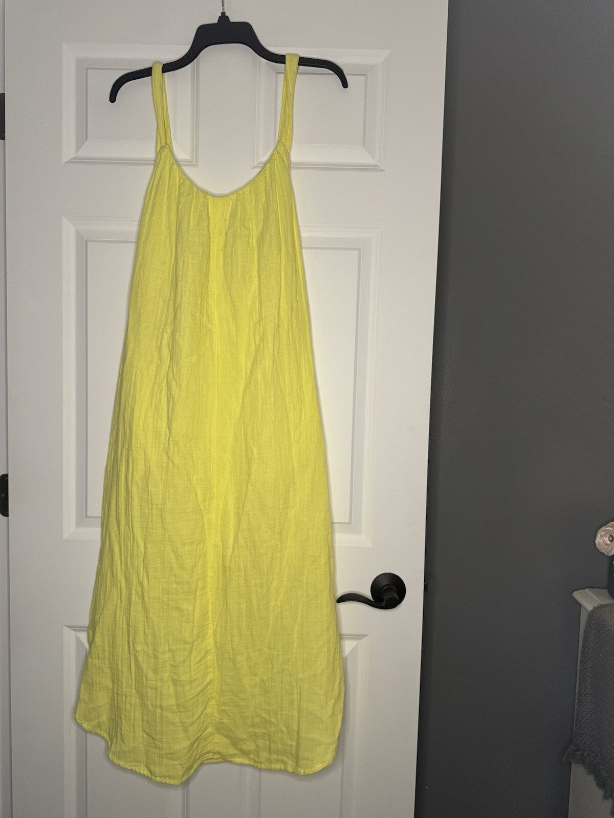 Old Navy Sleeveless Dress Yellow Large Petite Nwt 