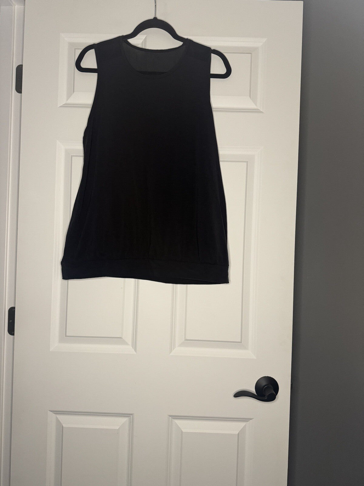 Gap Fit Maternity Sleeveless Top Medium Black 