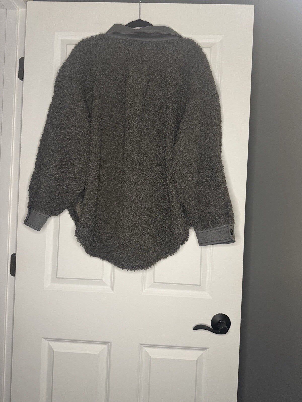 Bibi Shacket Large Gray 