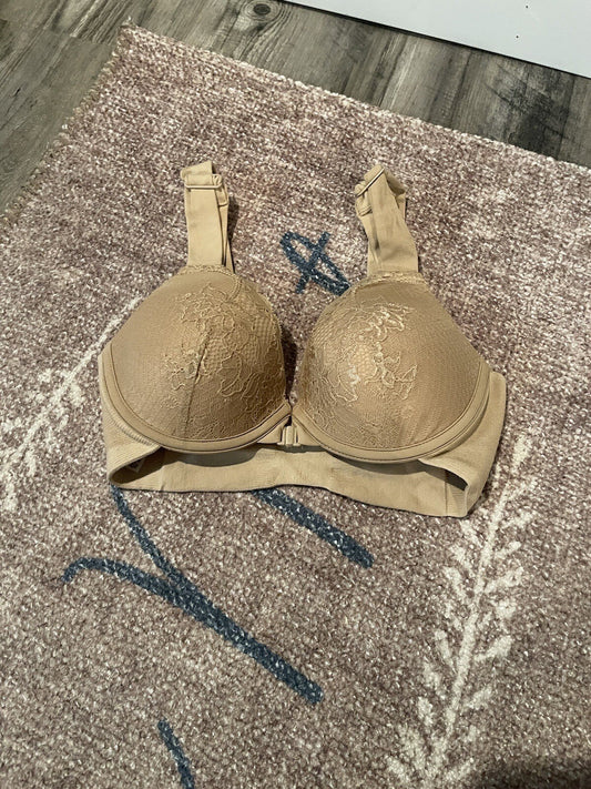 Spanx 34a Lace Bra Beige 