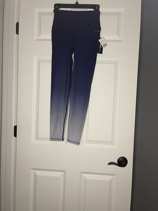 Ar-33 Leggings Alpha High Waist Ocean Fade Small Blue Nwt 