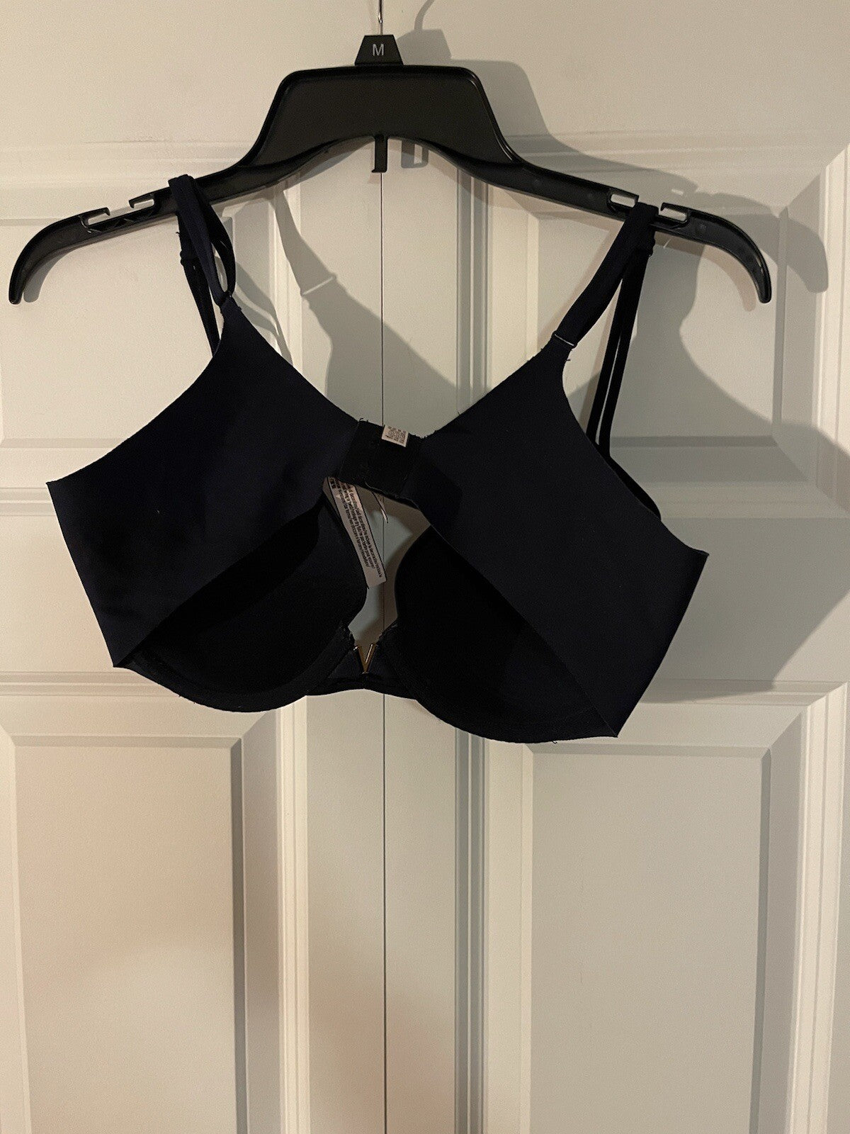 victorias secret lined demi bra navy 36D