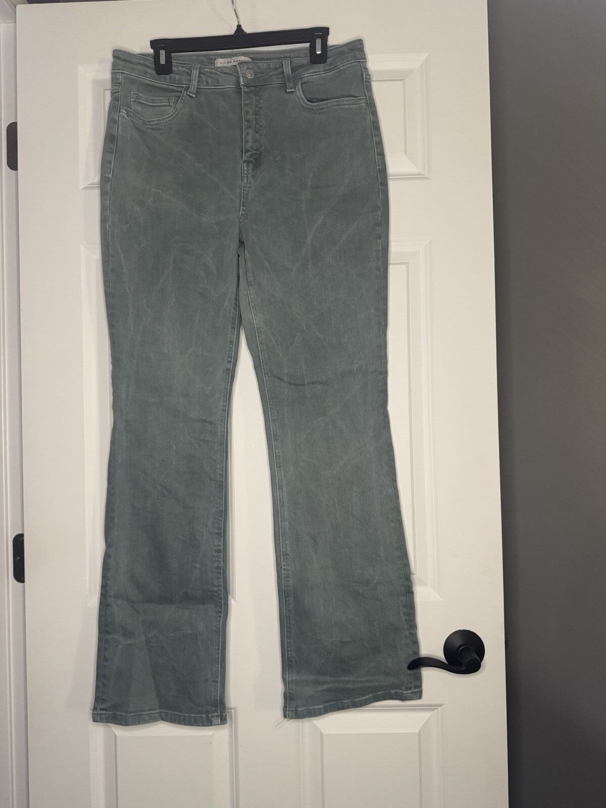 Flying Monkey Jeans Style F5601-R Cut 54594 Green Size 31 Wore Once 