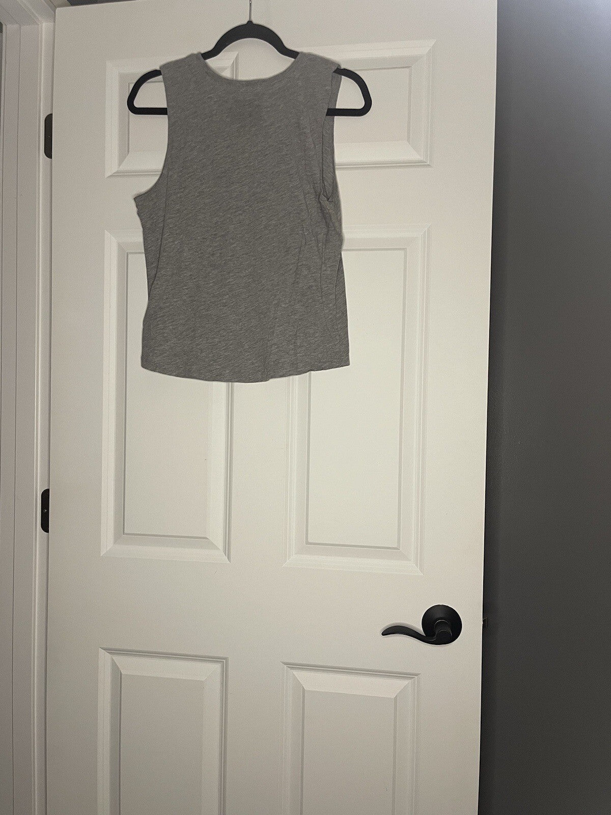 Spiritual Gangster Tank Top Small Good Vibes All Day Everyday Gray With White 