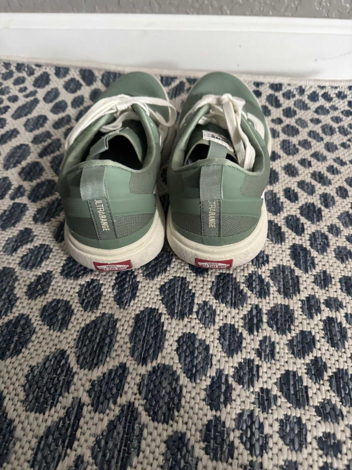 Women’s Van Sneakers 10.5 Men’s 9.0 Worn Once In Excellent Condition 