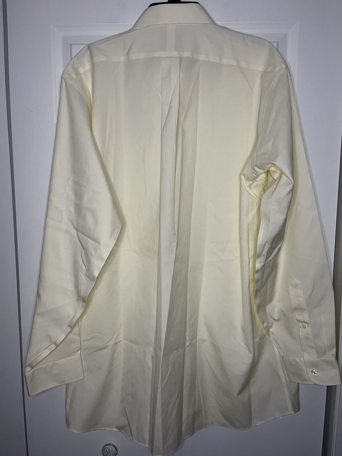 Jos a bank button down ivory 17 1/2-37 nwt
