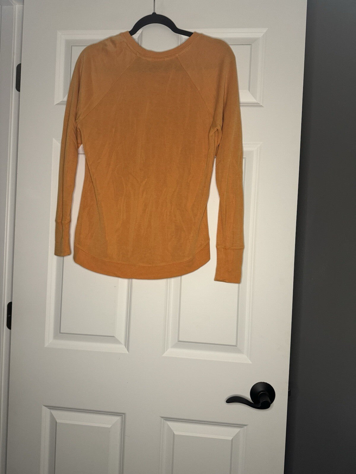 Athleta Lightweight Sweatshirt Small Orange