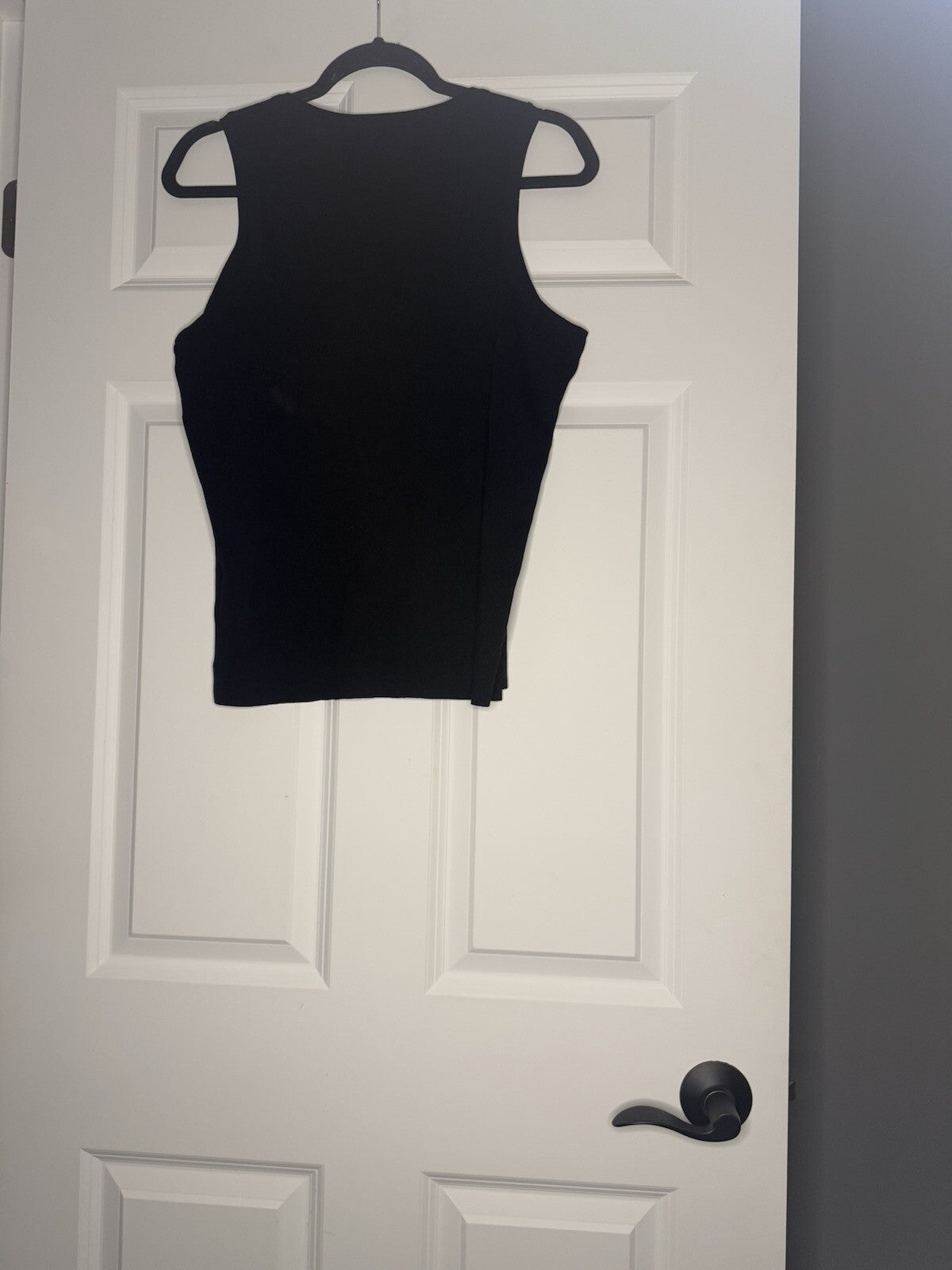 Zeagoo Xl Sleeveless Top Sweater Material Black 