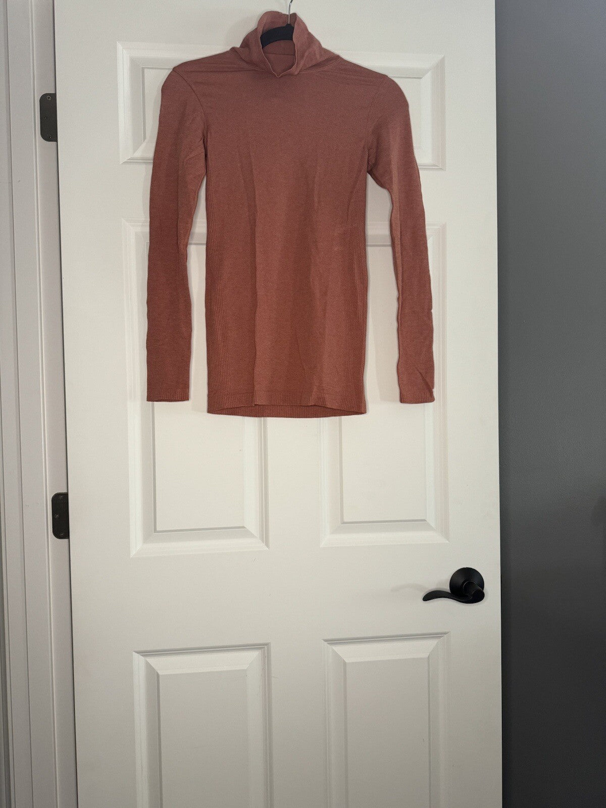 Lululemon Long Sleeve Top Rust Heathered Size 6 
