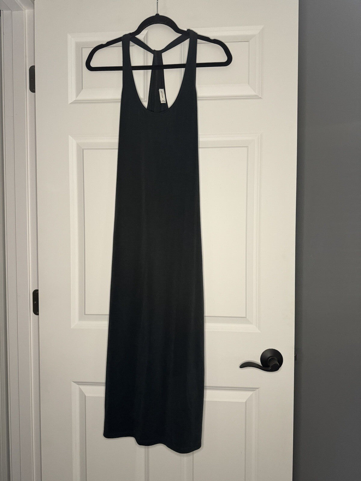 Gentle Fawn Sleeveless Racerback Dress XS Charcoal 