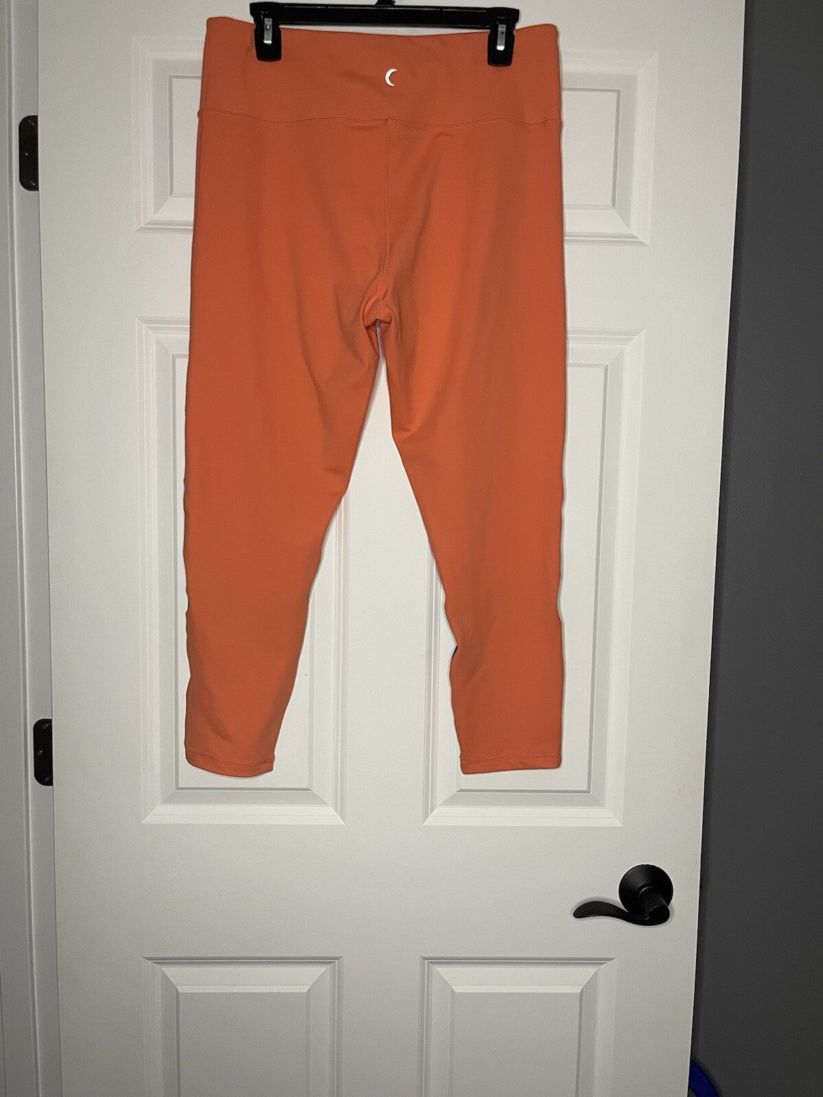 Zyia leggings size 16-18 coral white green 7/8"