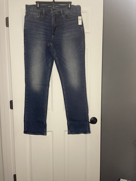 Old Navy Mens Jeans 36 X34 Straight Built In Flex  Nwt