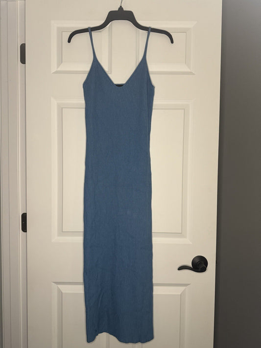 Vici Sleeveless Dress Xl Blue 