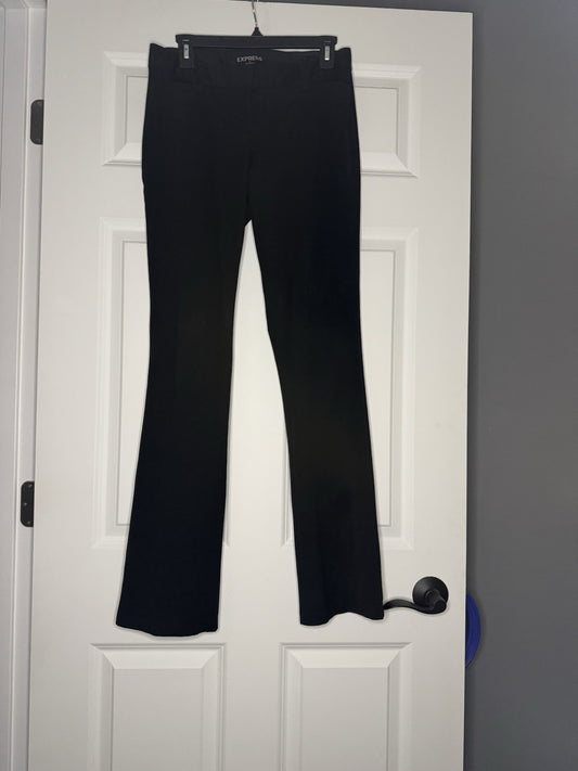 Express Columnist Slacks Black Size 2 Regular