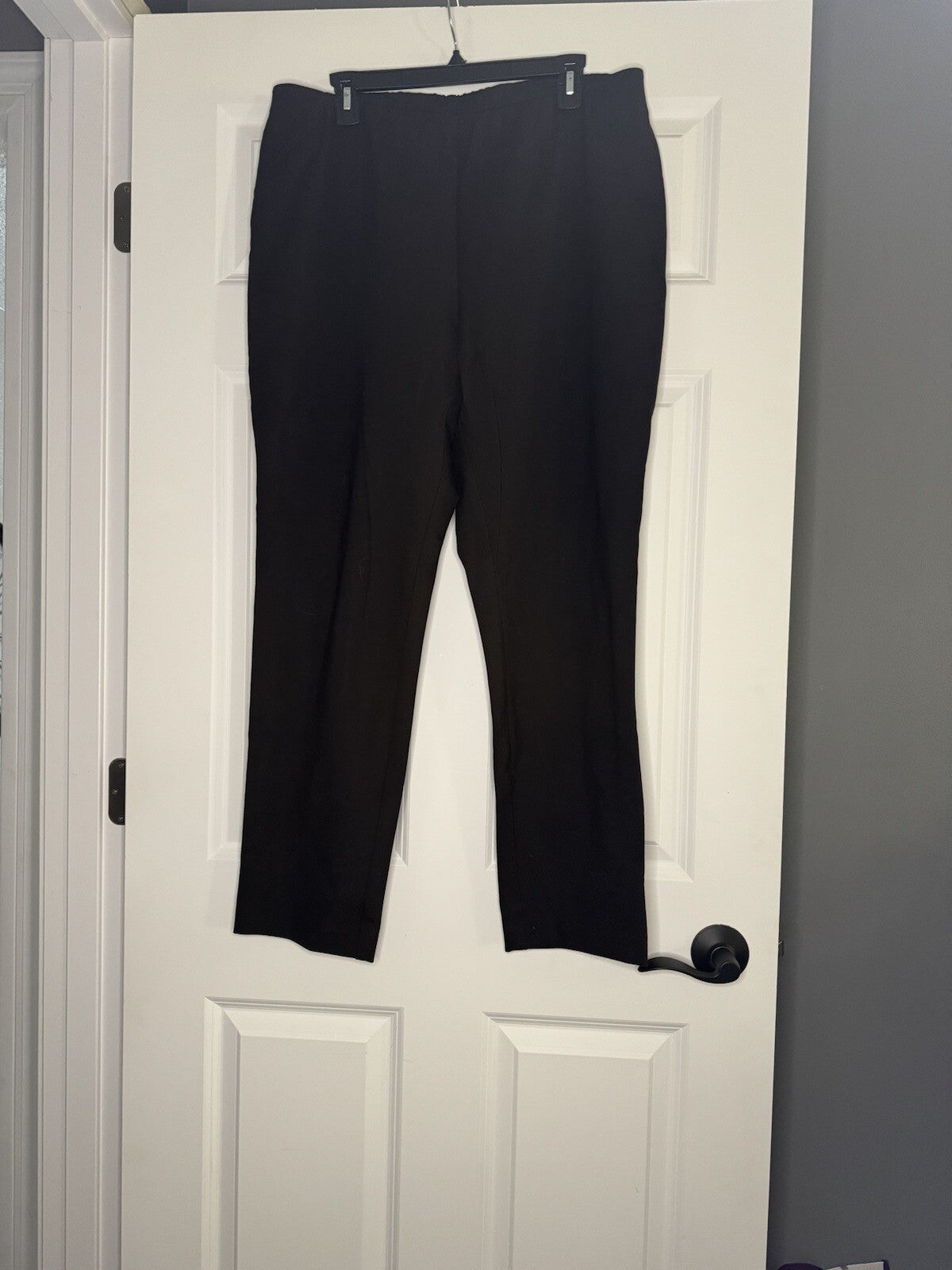 J Jill Slim Leg Pants Large Black 