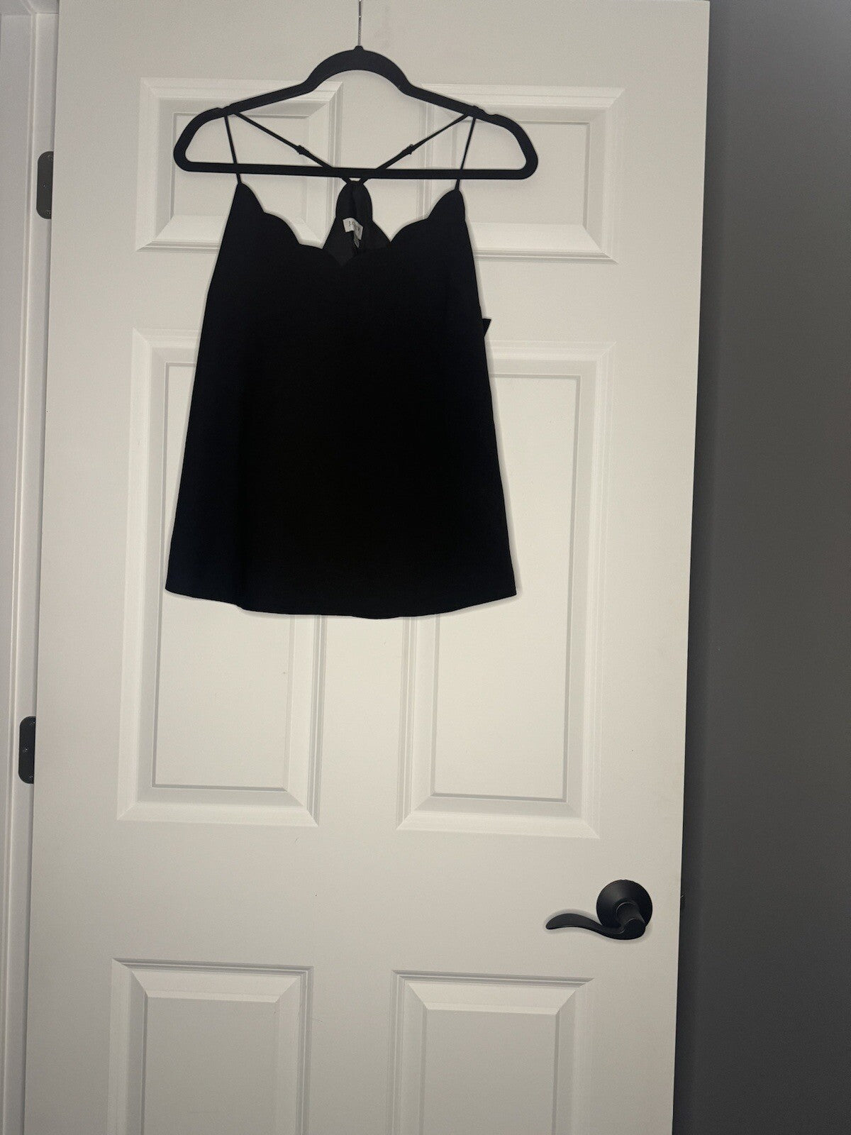 J Crew Sleeveless Blouse Size 12 Black Nwt Msrp 54.90