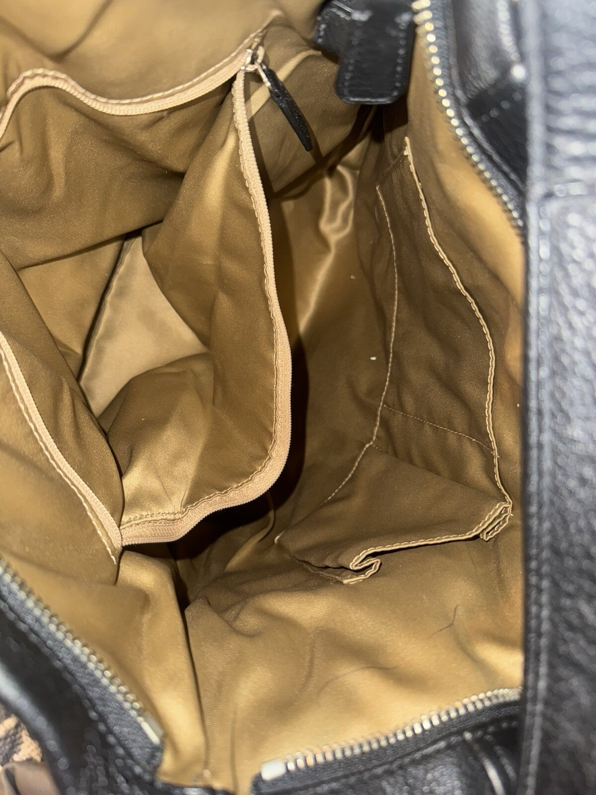 Coach Black Purse Leather In Great Condition Can Be Shoulder Or Crossbody