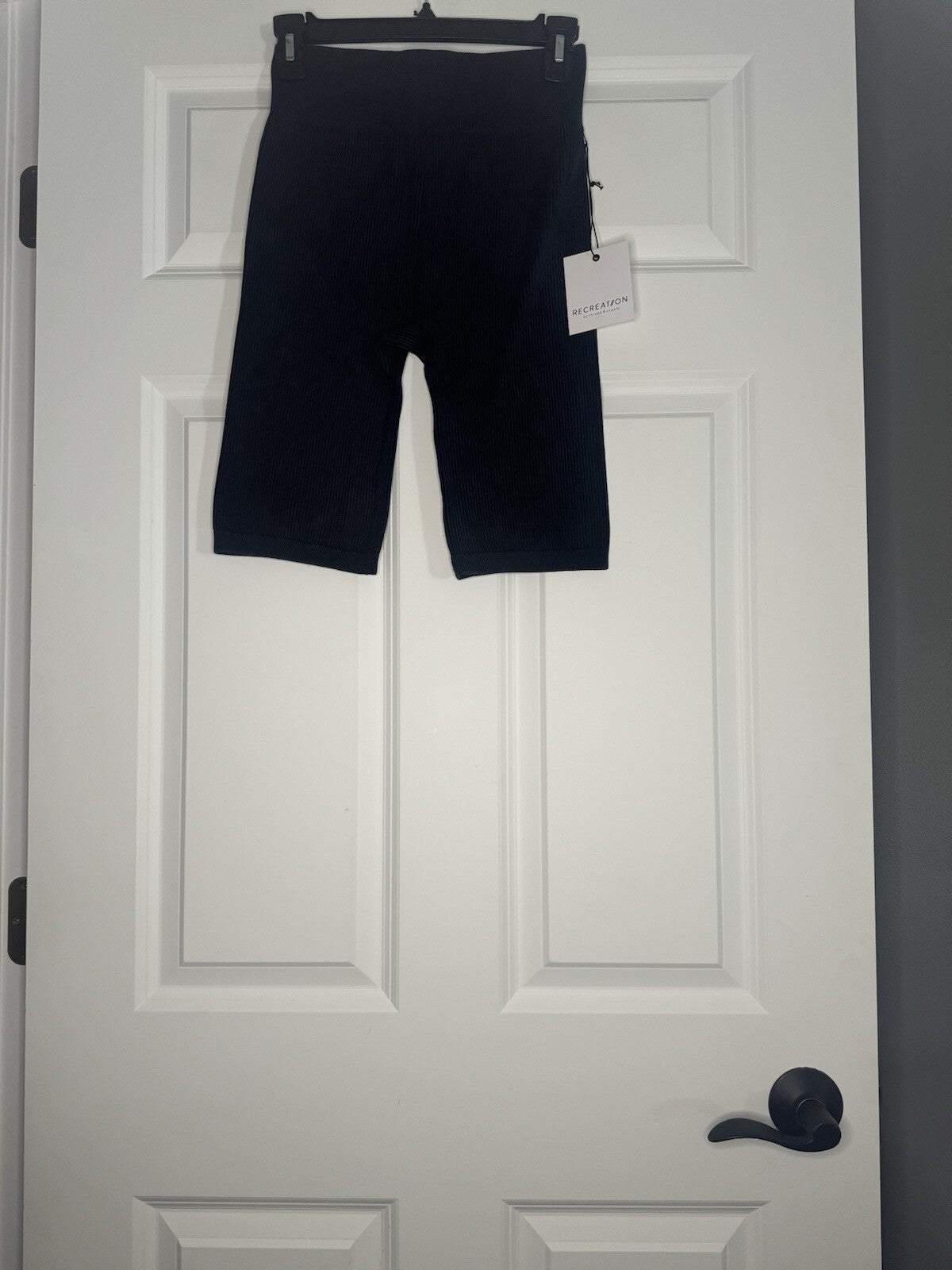 Recreation By Thread And Supply Ribbed Shorts Charcoal Small Nwt 