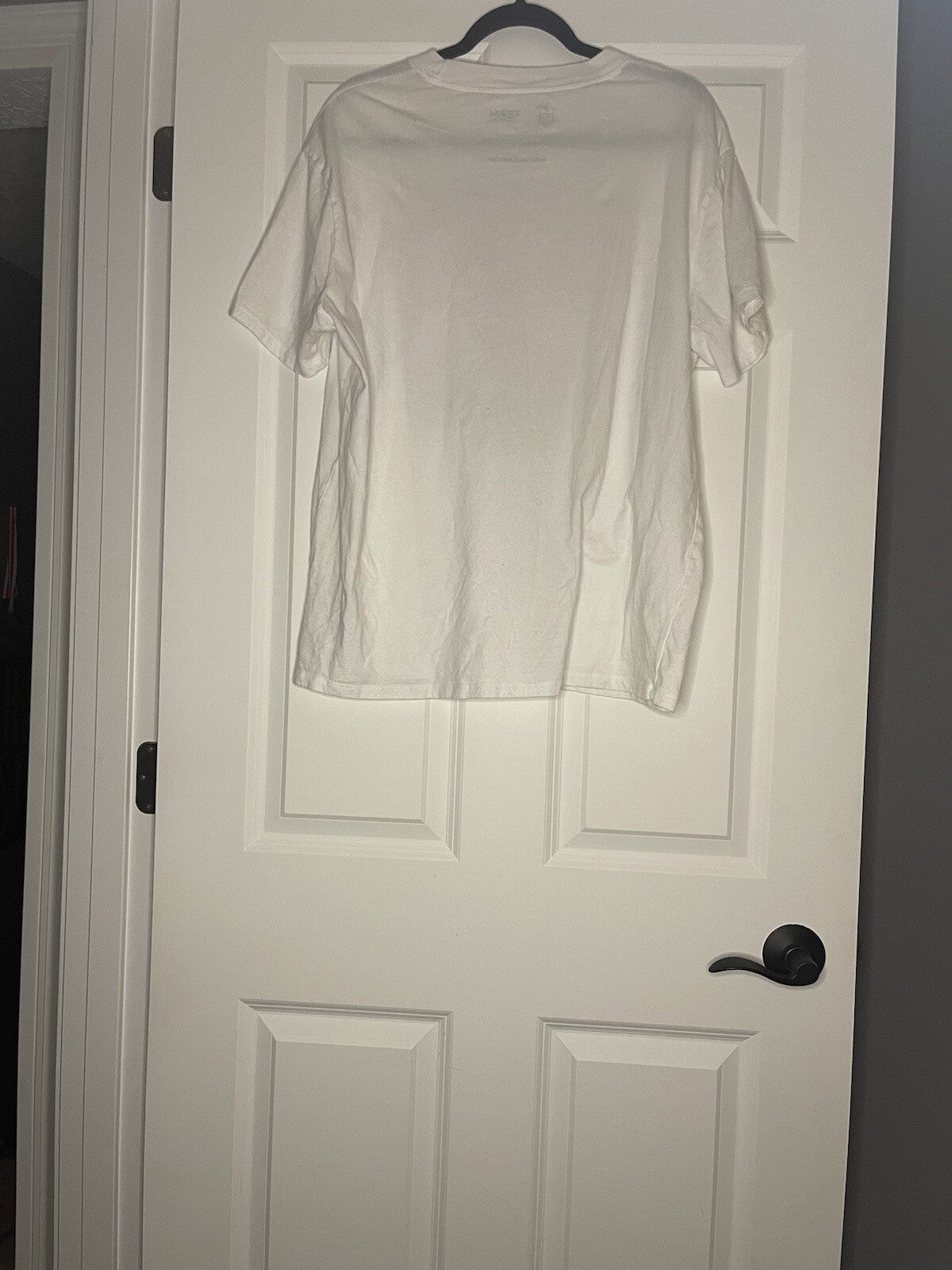 Abercrombie and Fitch NFL Apparel T Shirt Denver Broncos Large White W Multi