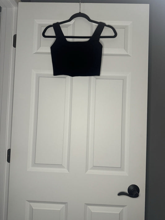 Unbranded Activewear Set Medium Black Gray Leggings Bra