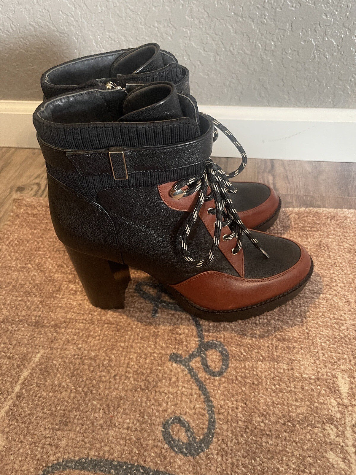 Antonio Melani Boots Size 9.5 Brown And Black Brand New 