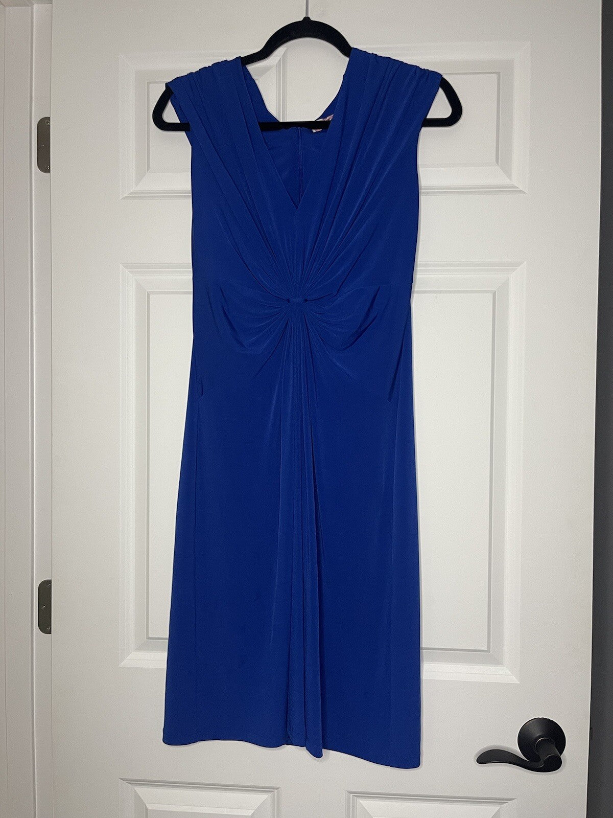 Calvin Klein sleeveless dress blue size 6 Just Drycleaned