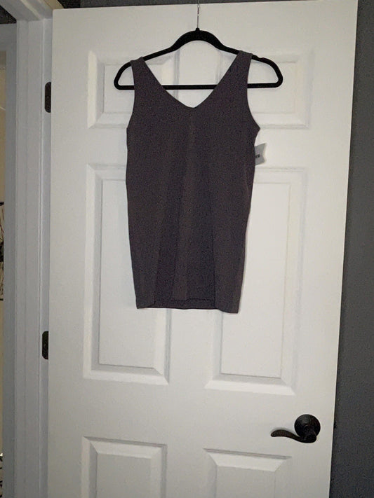 Lucy seamless fat sucker tank plus size gray NWT