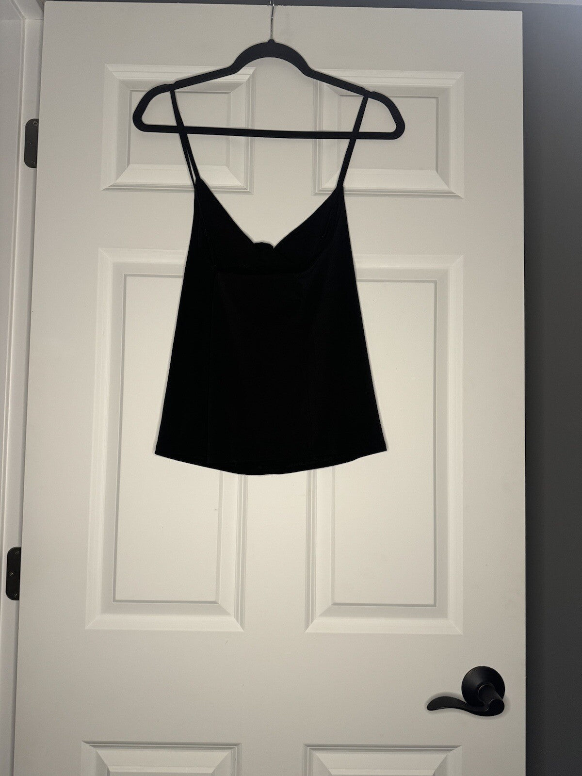 Banana Republic Sleeveless Blouse Size Xl Black Criss Cross Straps Nwt 