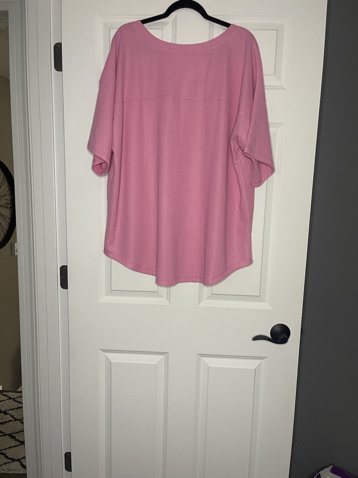 Zeagoo Short Sleeve Top Xl Pink W Pocket Nwt