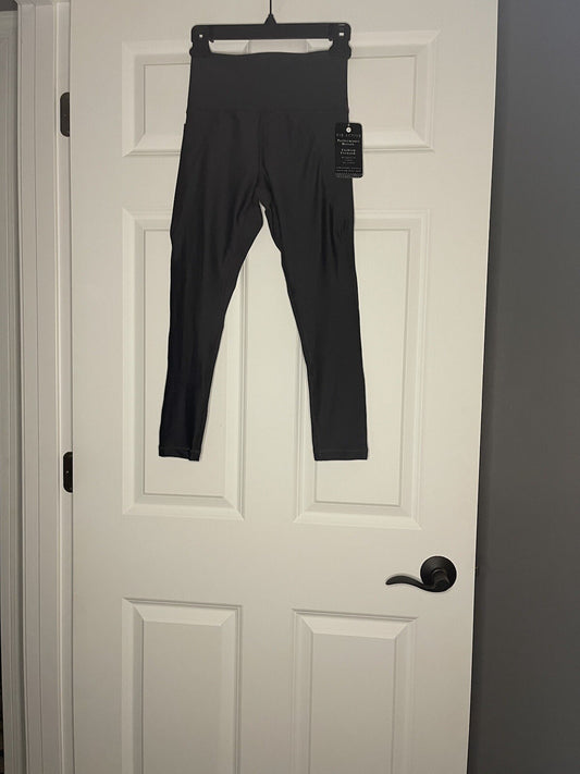Vie Active Ultra Flow Leggings 3/4 Dark Gray Small Nwt Msrp 88