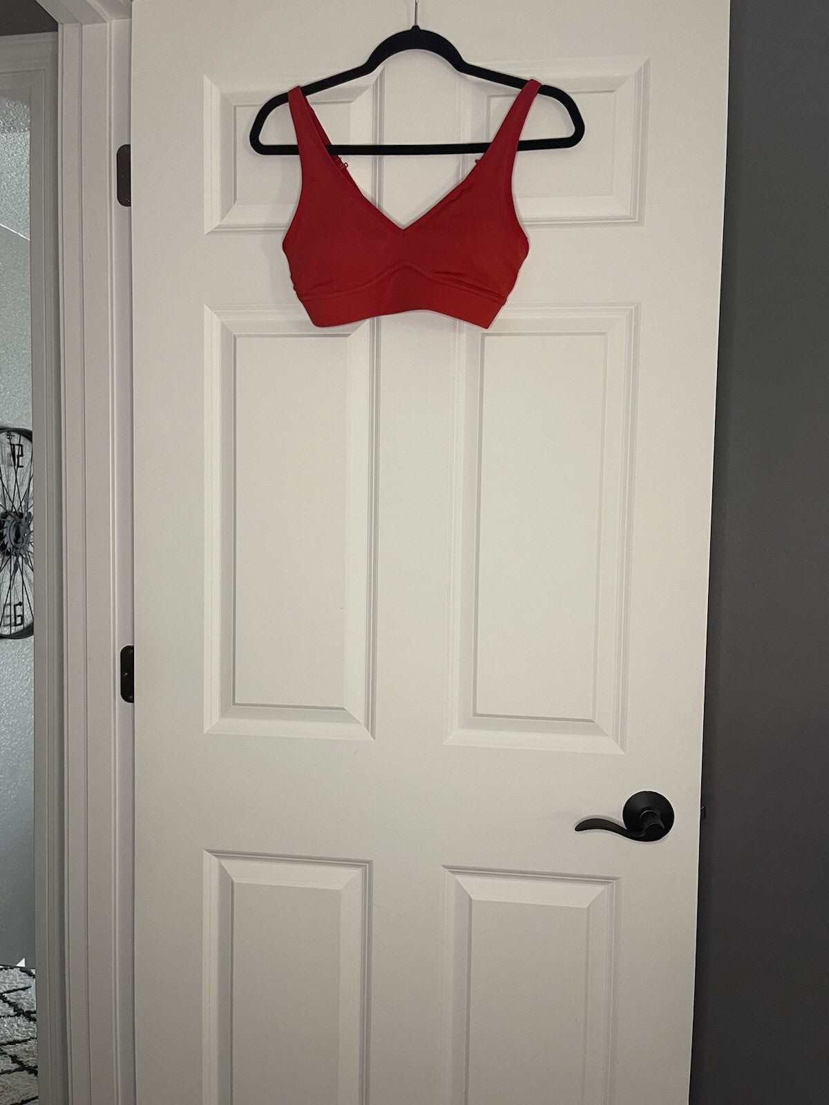 Pure Luxe By Fabletics 2 Piece Activewear Bra Leggings Small Red