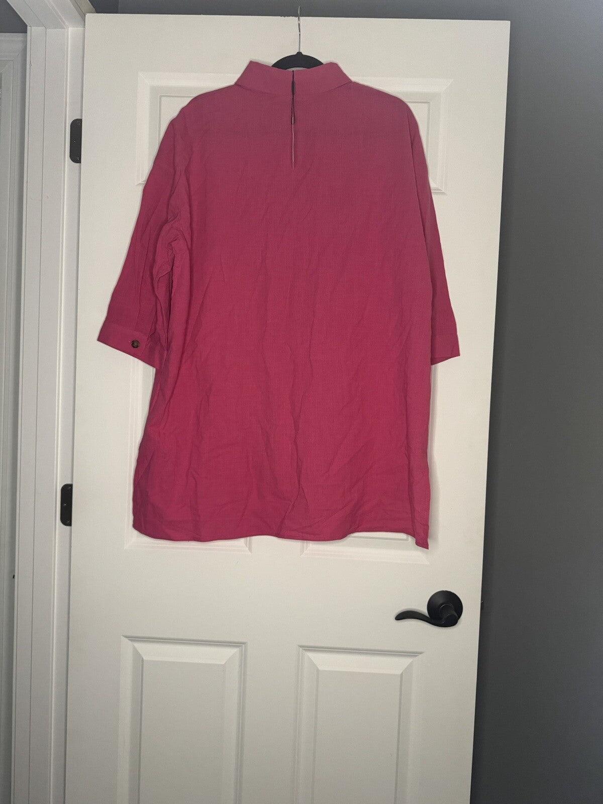 In’voland 2 Piece Outfit 16w 3/4 Sleeve Top Shorts Pink Nwt 