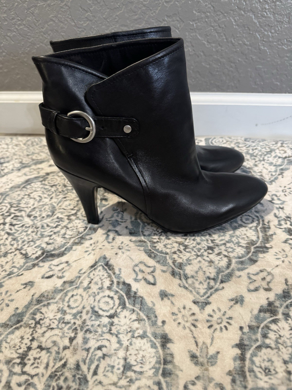 Nine West Bardella Black Booties Size 9 Brand New 99.99