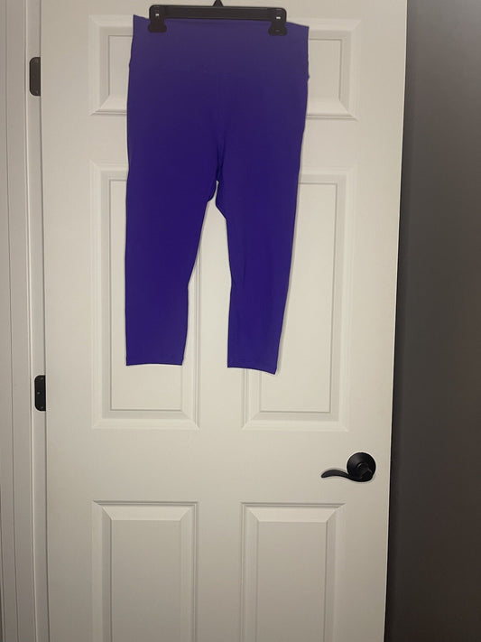 Zyia Active Capris Purple Size 14-16