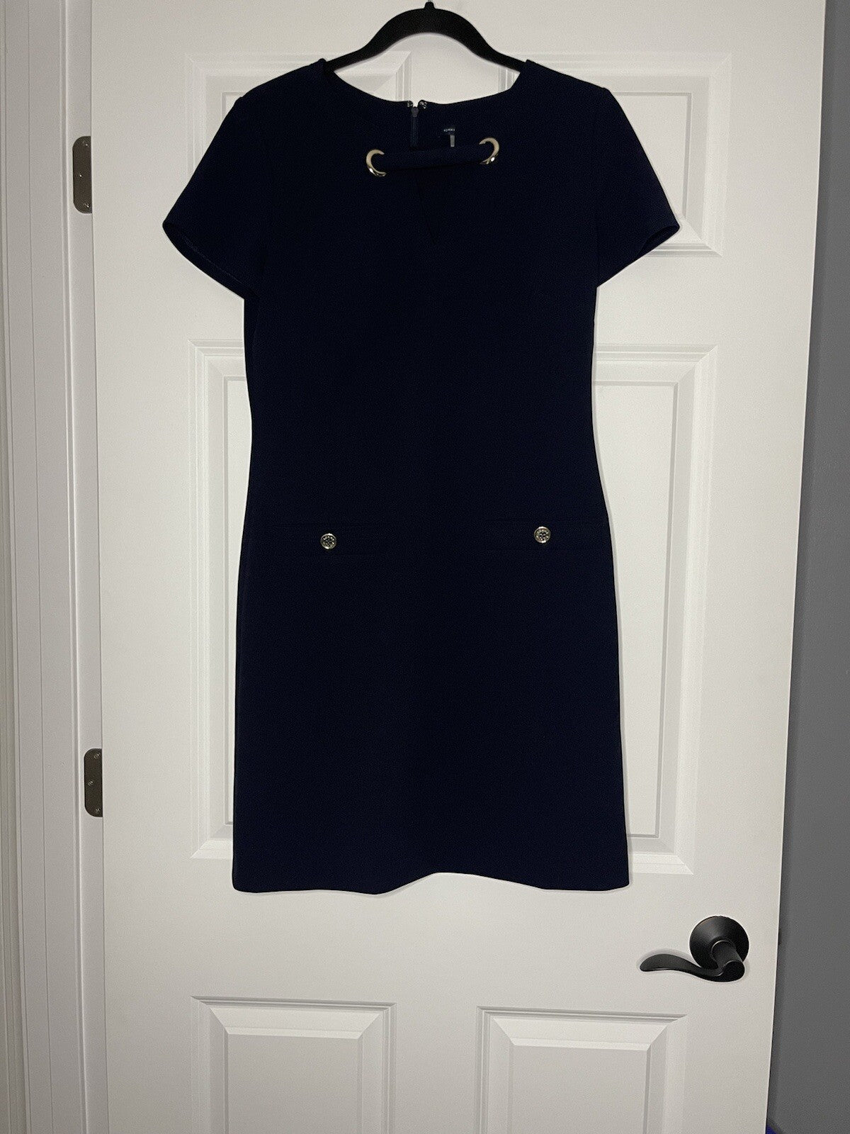 Tommy Hilfiger short sleeve dress navy size 4 