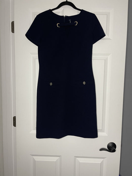 Tommy Hilfiger short sleeve dress navy size 4 