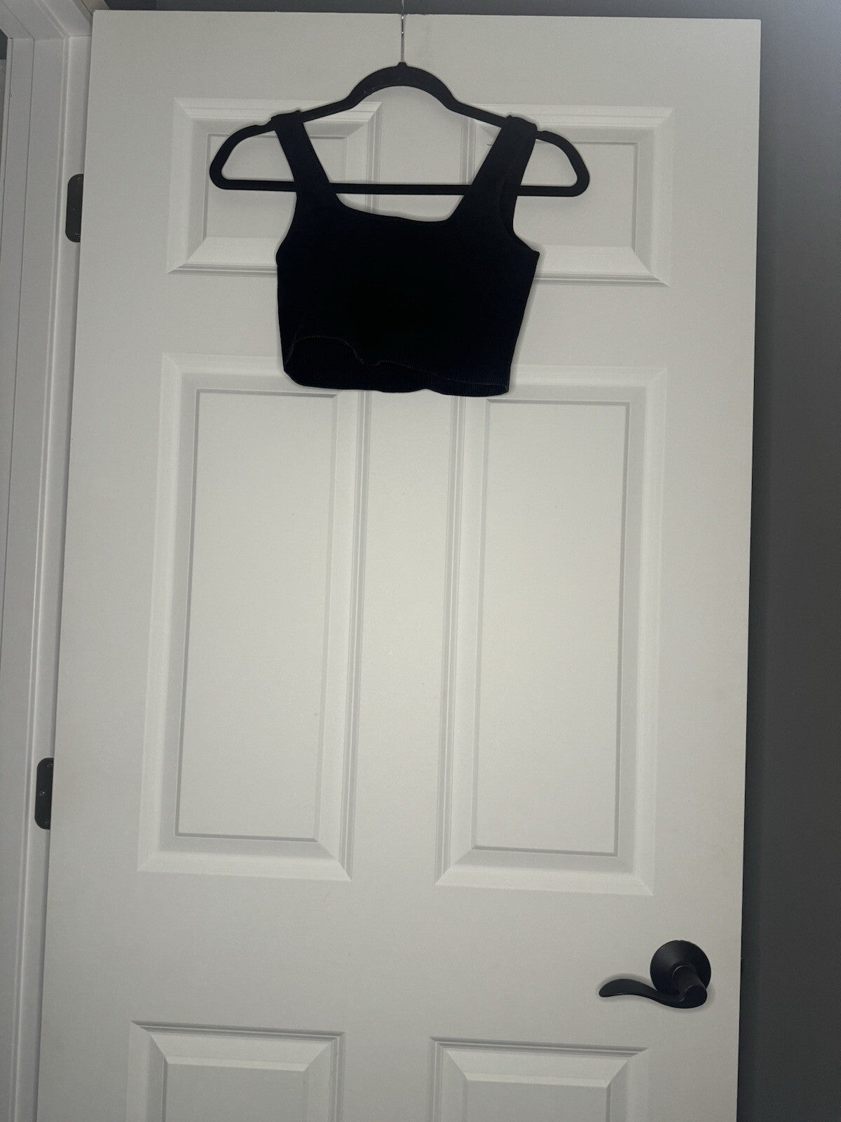 Unbranded Activewear Set Medium Black Gray Leggings Bra