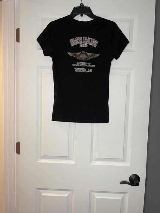 Harley Davidson grand canyon mayer az size small t shirt black NWT