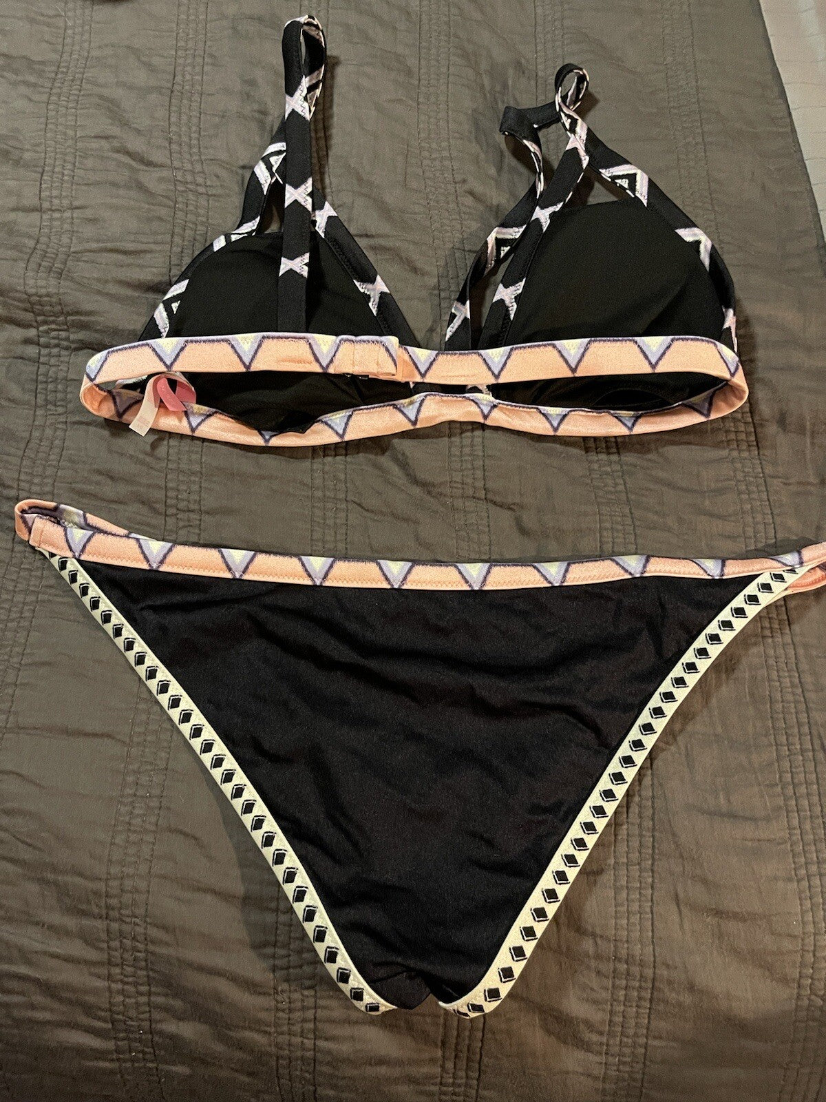 Victorias secret 2 piece bikini large Multicolor Print