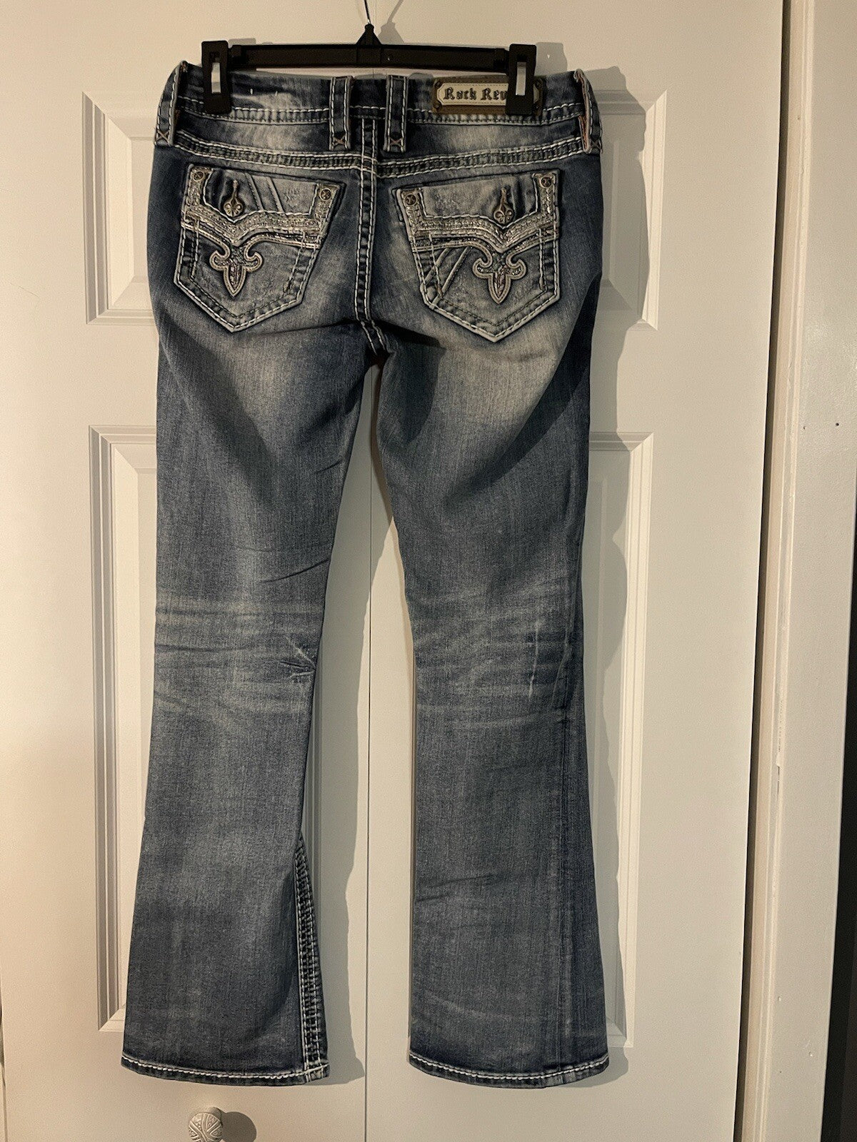 Rock Revival jeans hyero size 27 Mid Rise Bootcut Light wash Blue