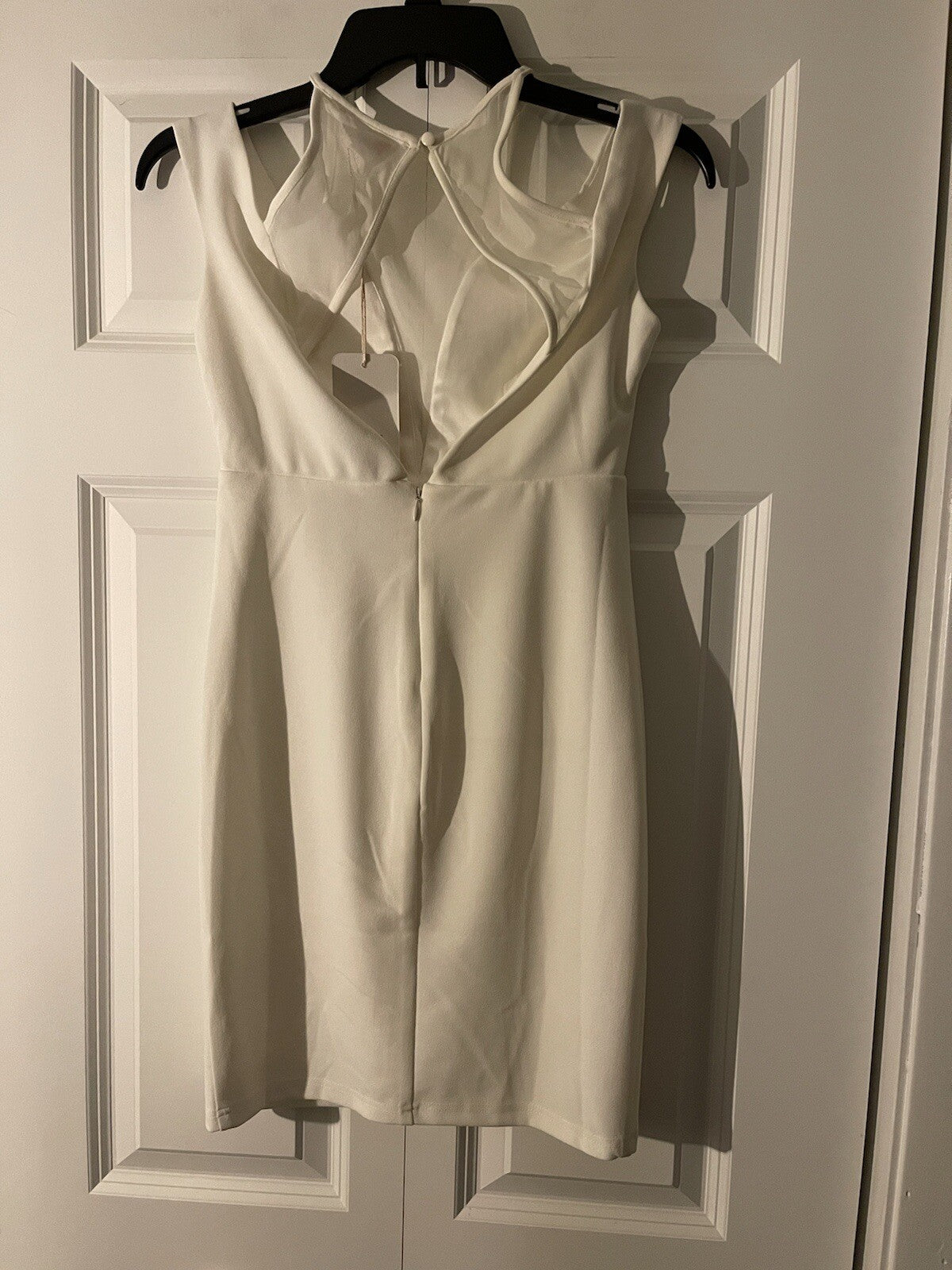 L’atiste by Amy white sleeveless dress medium new with tags