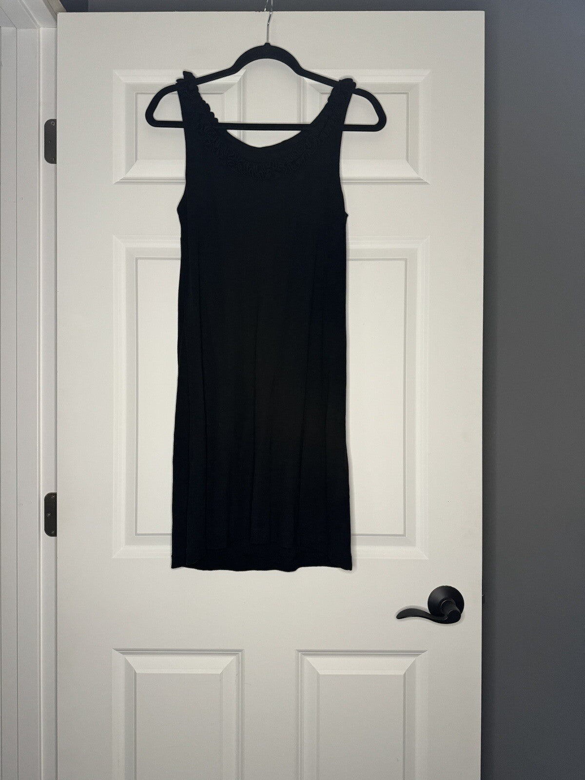 J Crew Sleeveless Dress Black Small 